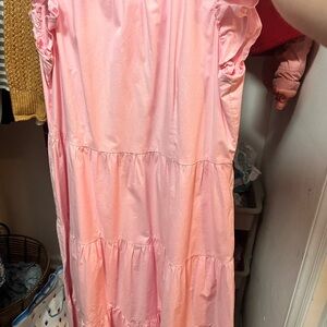 crown & ivy Pink Midi Dress